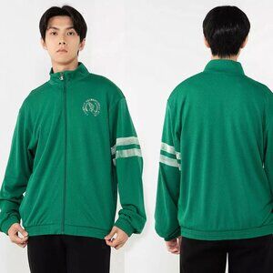M101 Champion Men's Road Sign Green Game Day Attack Jacket - Medium - NWT $65